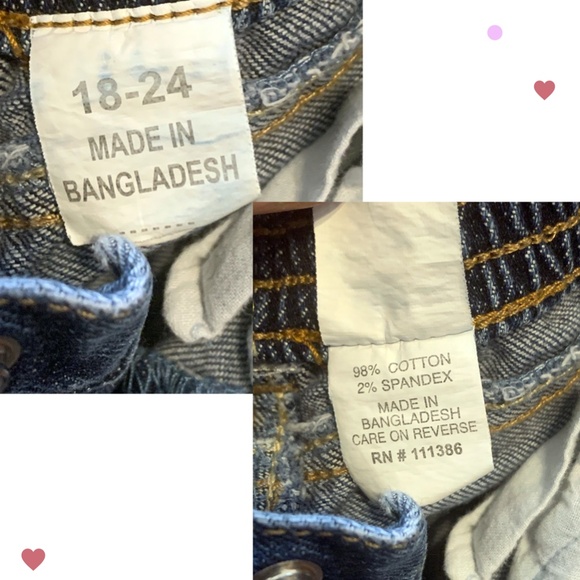 Old Navy Girls Toddler 18-24 Month Denim Skinny Jeans - Picture 8 of 8